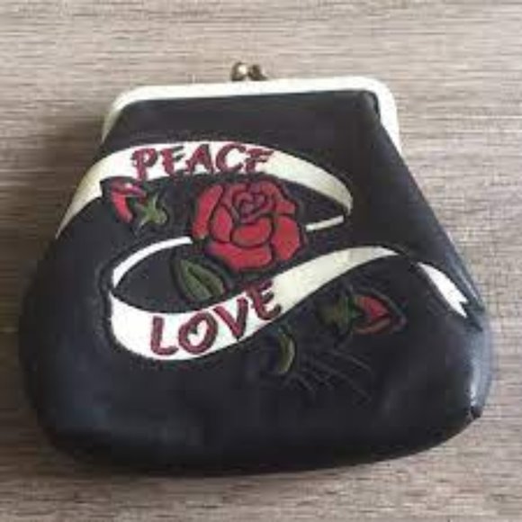 Isabella Fiore Love & Peace Coin Purse - Picture 1 of 1